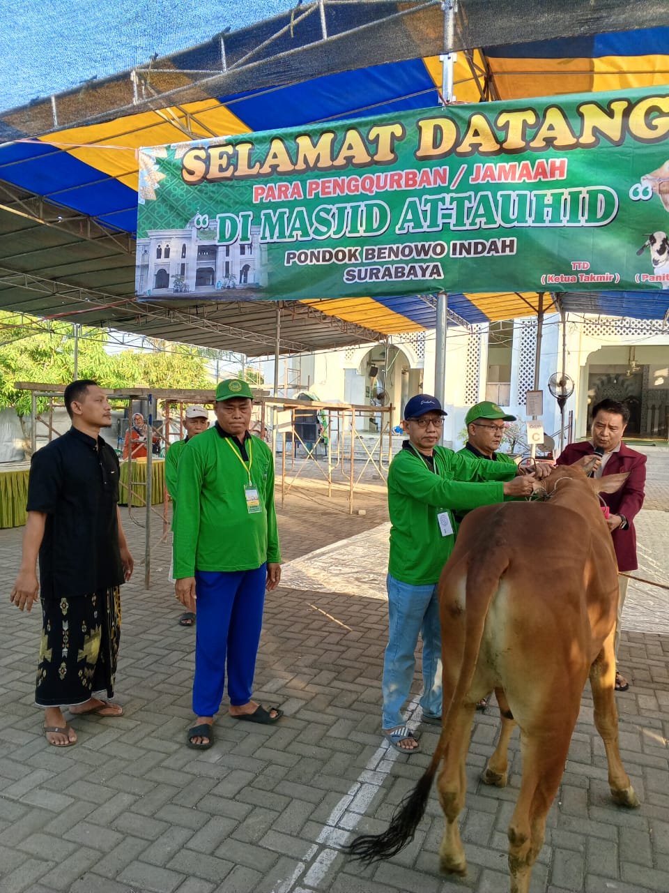 Masjid At-Tauhid PBI Sukses Selenggarakan Qurban Idul Adha 1446 H