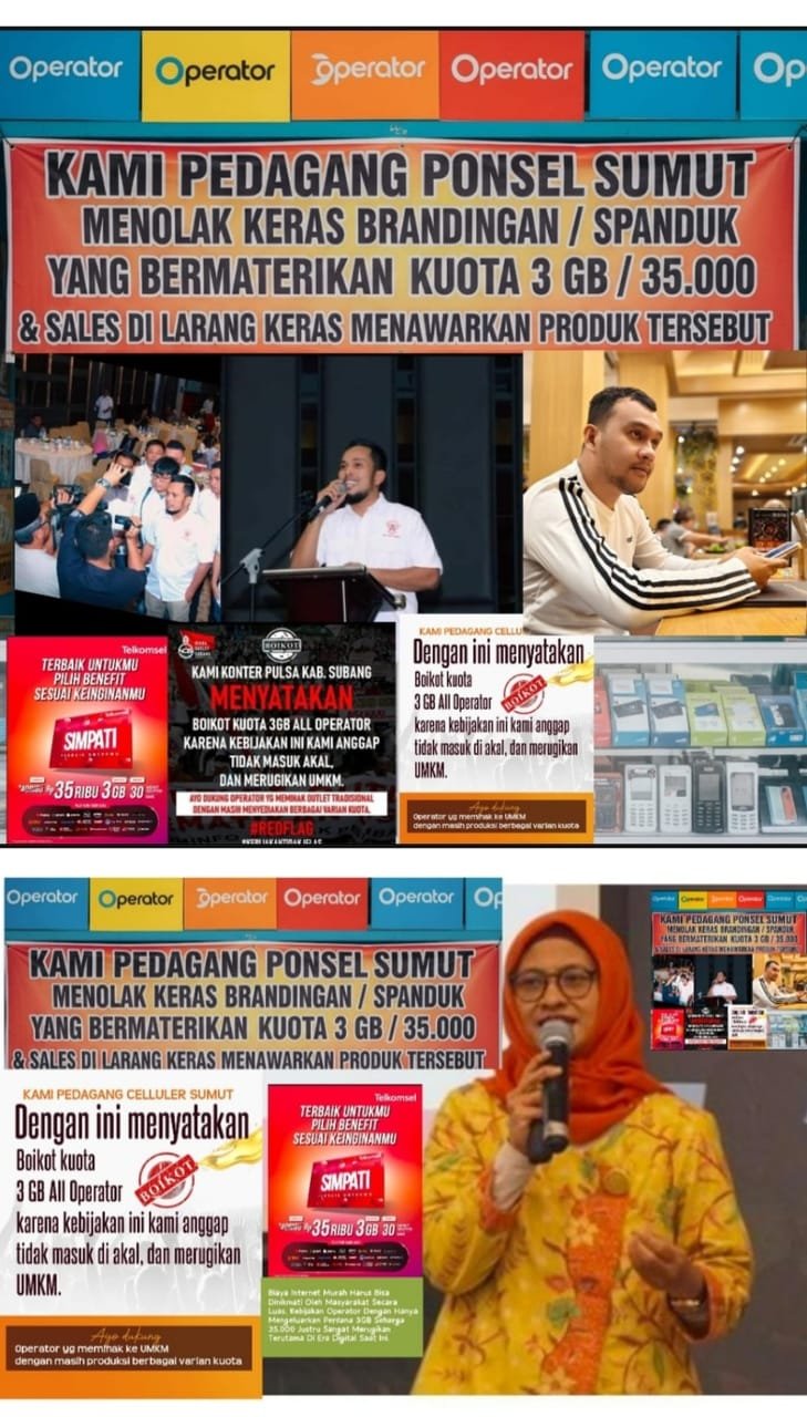 “Dari Medan Hingga Padangsidimpuan: Rakyat Kecil Menolak Dirut Telkomsel”