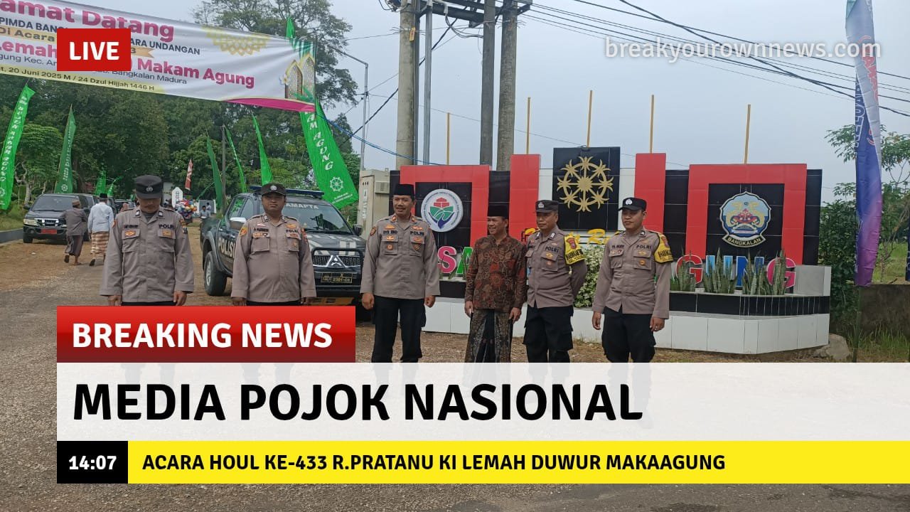 Haul Ke-433 R Pratanu di Makam Agung Arosbaya Bangkalan Berlangsung Khidmat