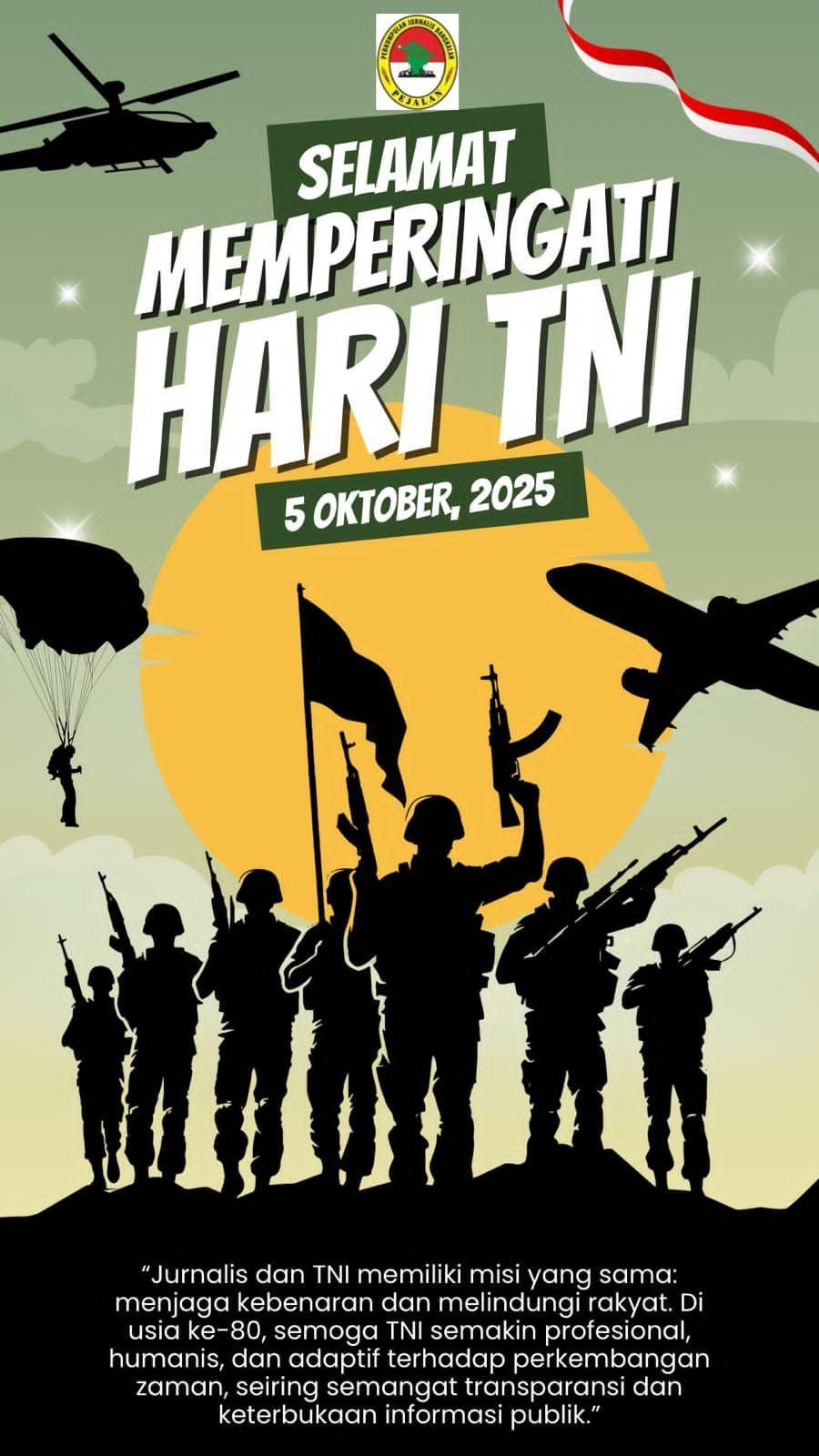 Anam : TNI dan Pers Adalah Garda Terdepan Penjaga Keutuhan Bangsa