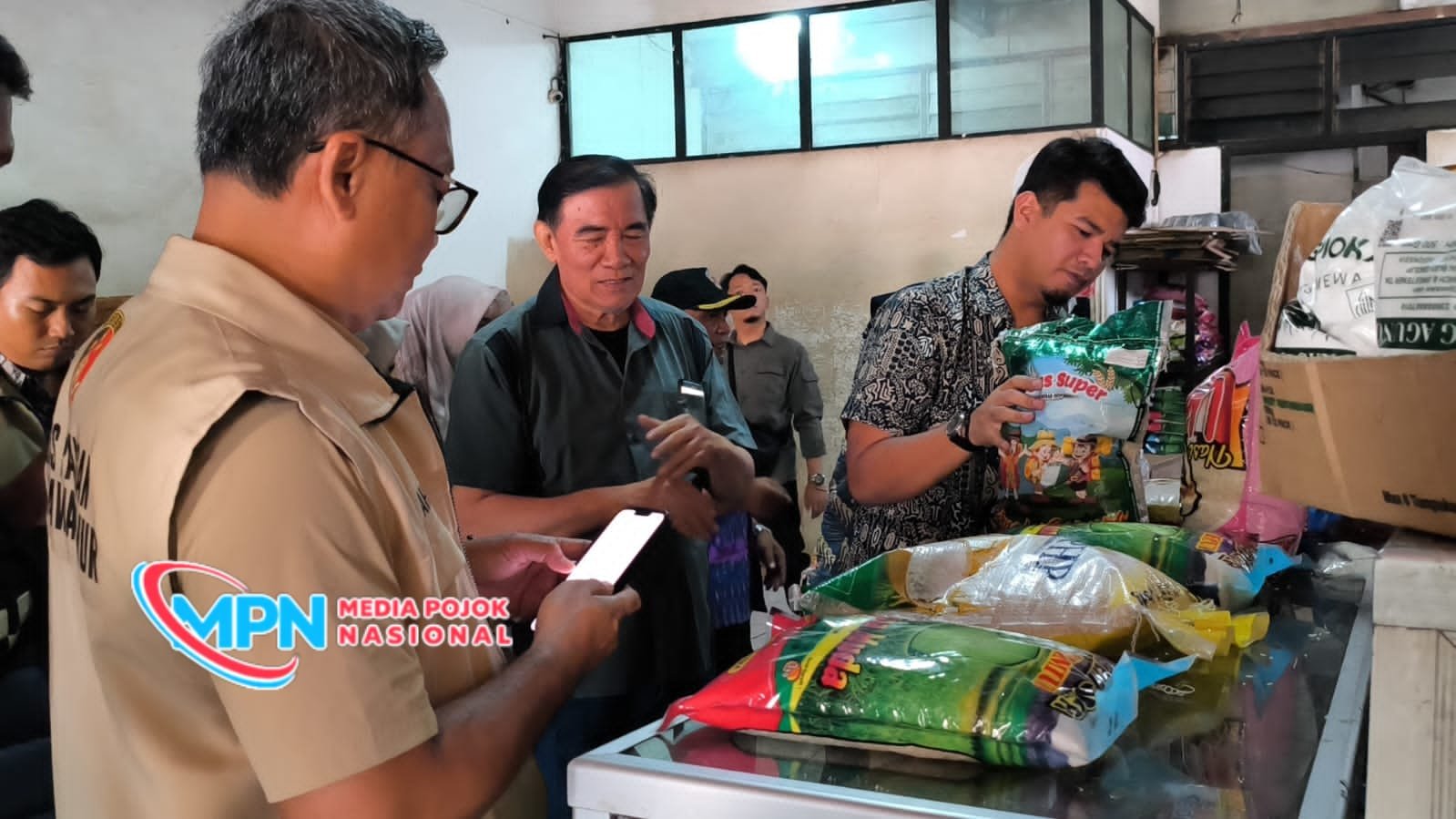 Polres Bangkalan Dampingi Satgas Pangan Jatim dan Bappanas