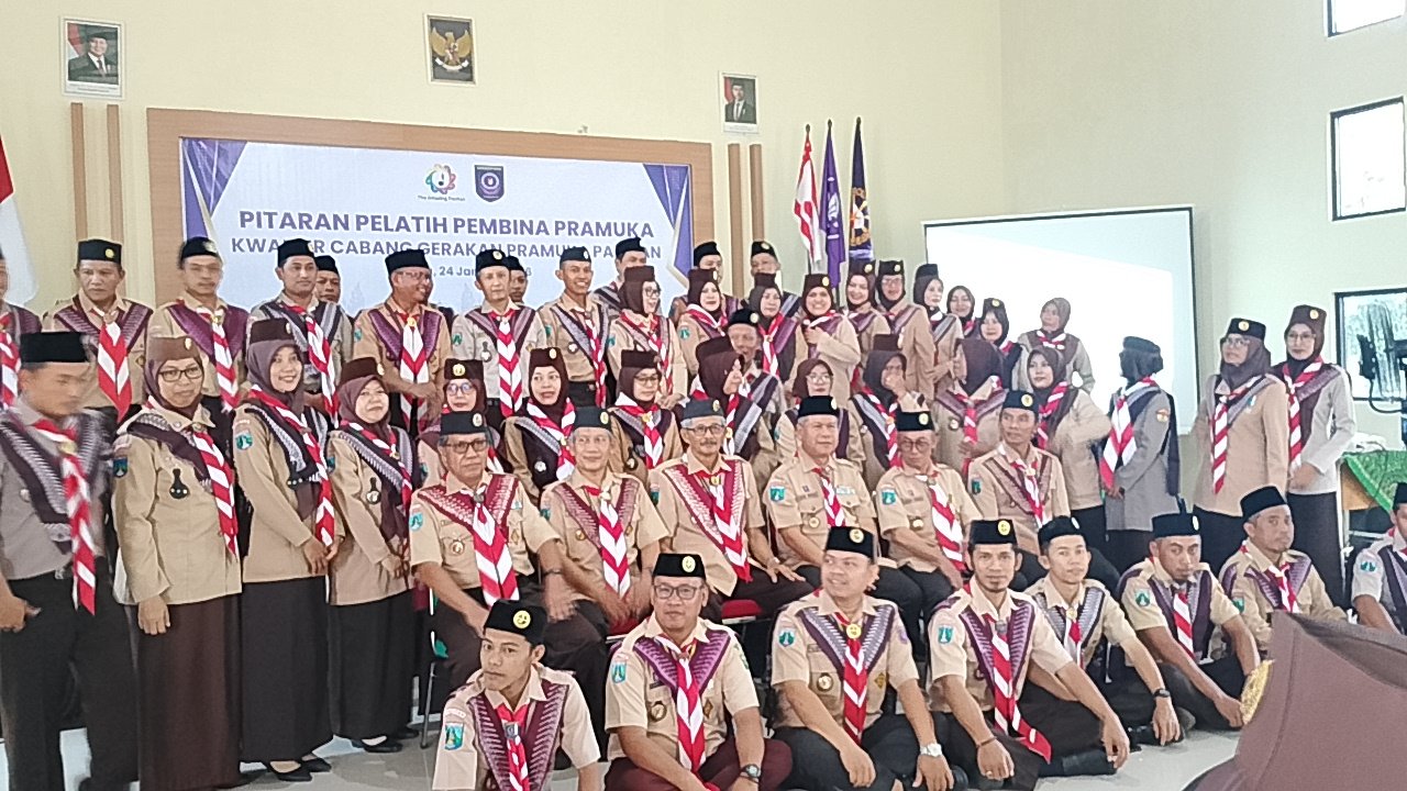 Pengukuhan Pelatih Pembina Kwarcab Pacitan: Penguatan Pilar Mutu Pendidikan Kepramukaan