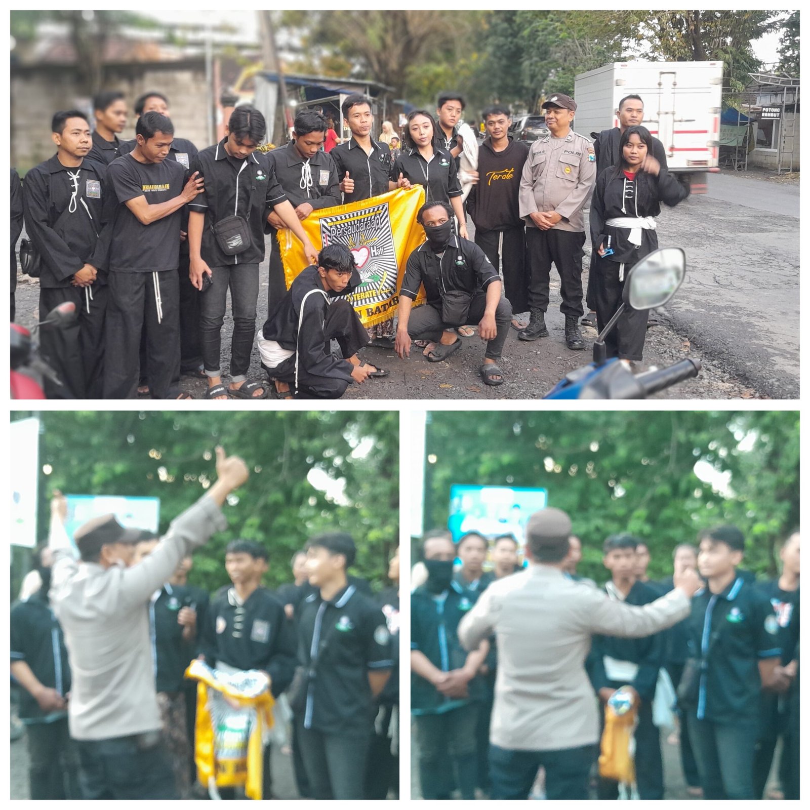 PSHT Ranting Benjeng Wujudkan Falsafah Luhur: Bagikan 700 Takjil di Jalan Raya Munggugianti