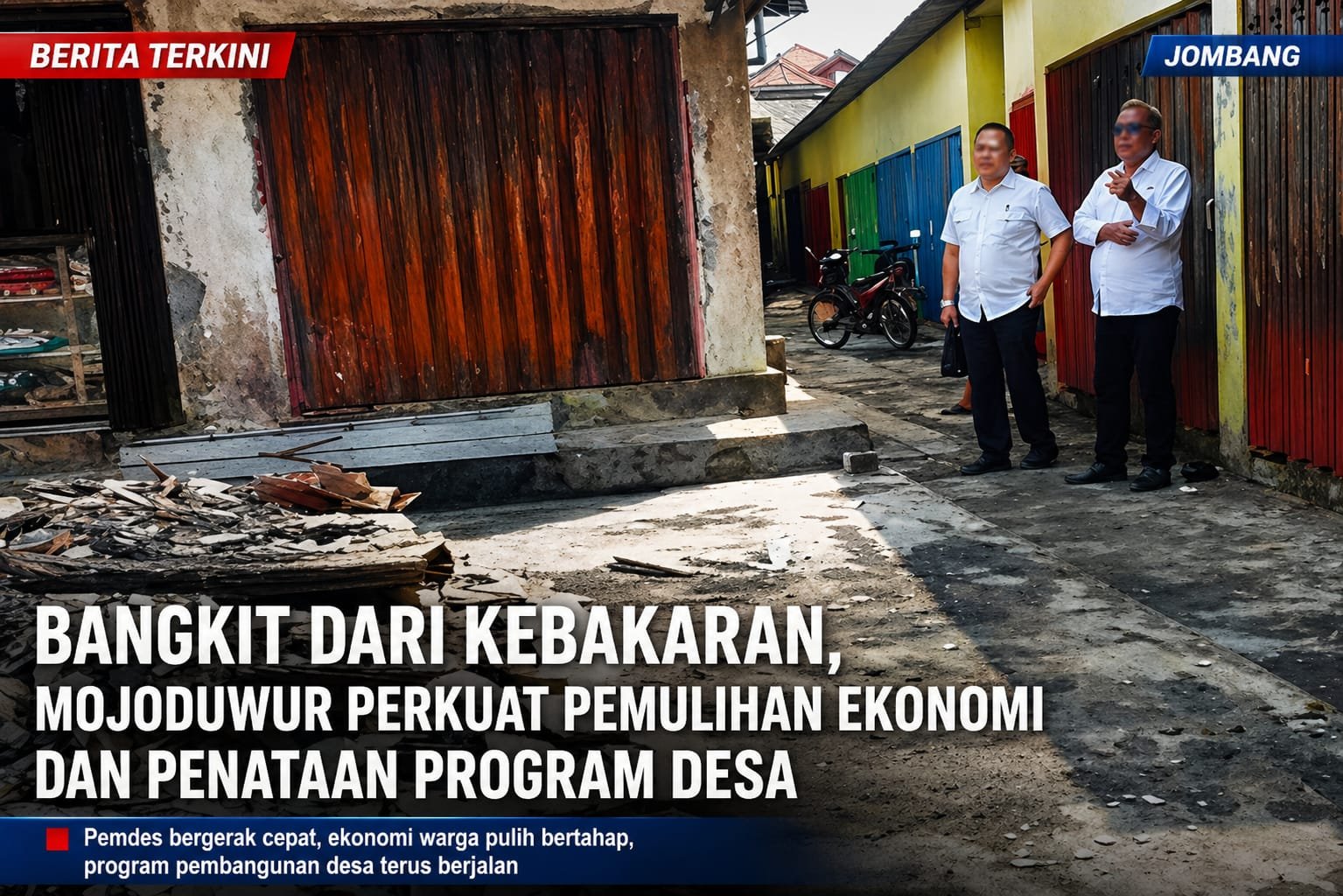Bangkit dari Kebakaran, Mojoduwur Perkuat Pemulihan Ekonomi dan Penataan Program Desa