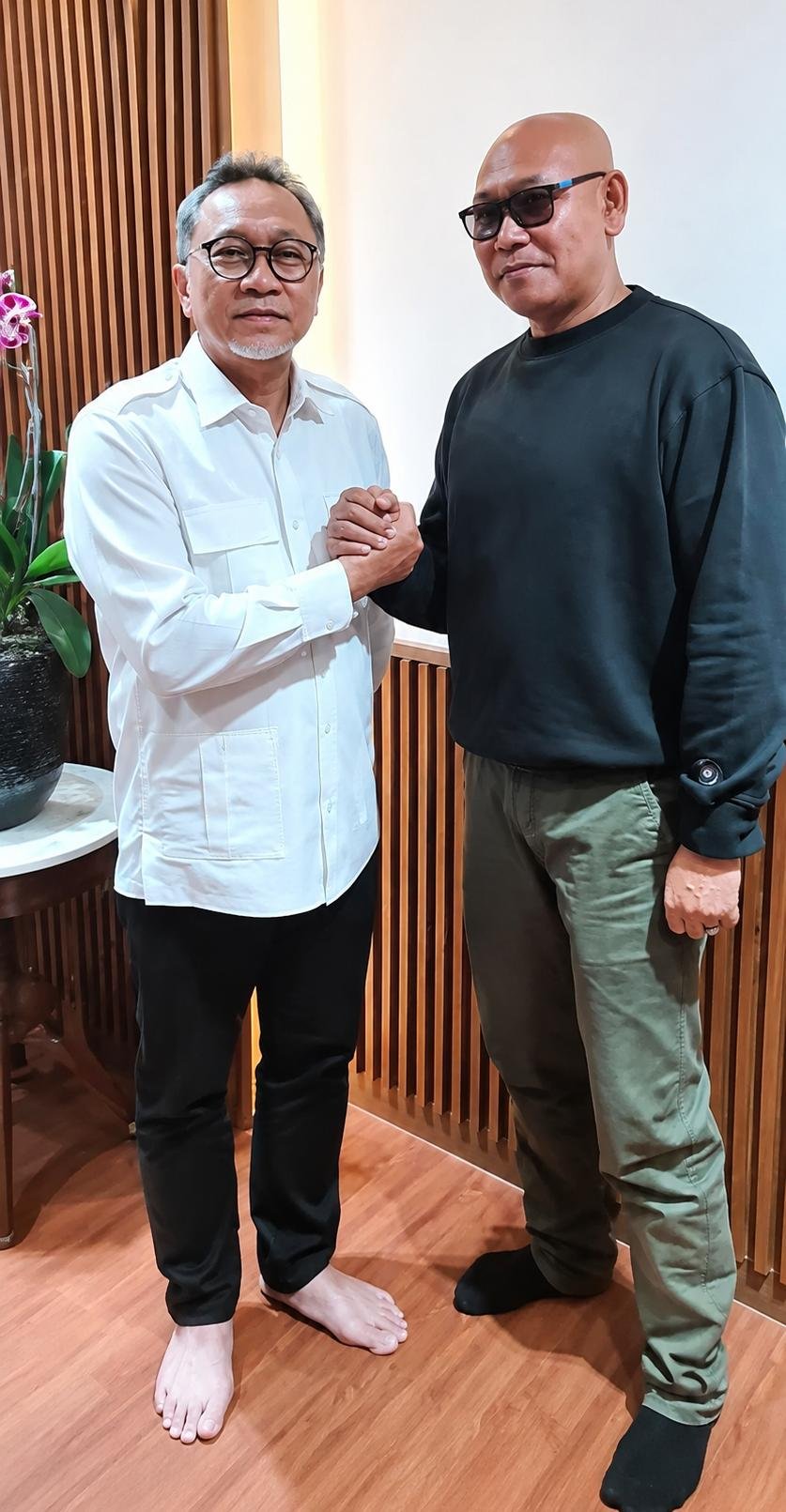 Pertemuan Kades Samudi dan Menko Pangan Jadi Perhatian