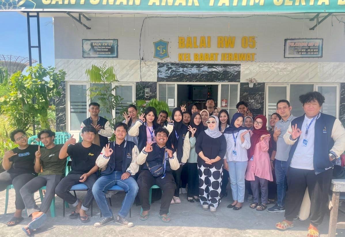 Wujudkan Kampus Sociopreneur Berdampak, Mahasiswa UWP Gagas KKN Berbasis Riset di Kampung Pancasila Surabaya