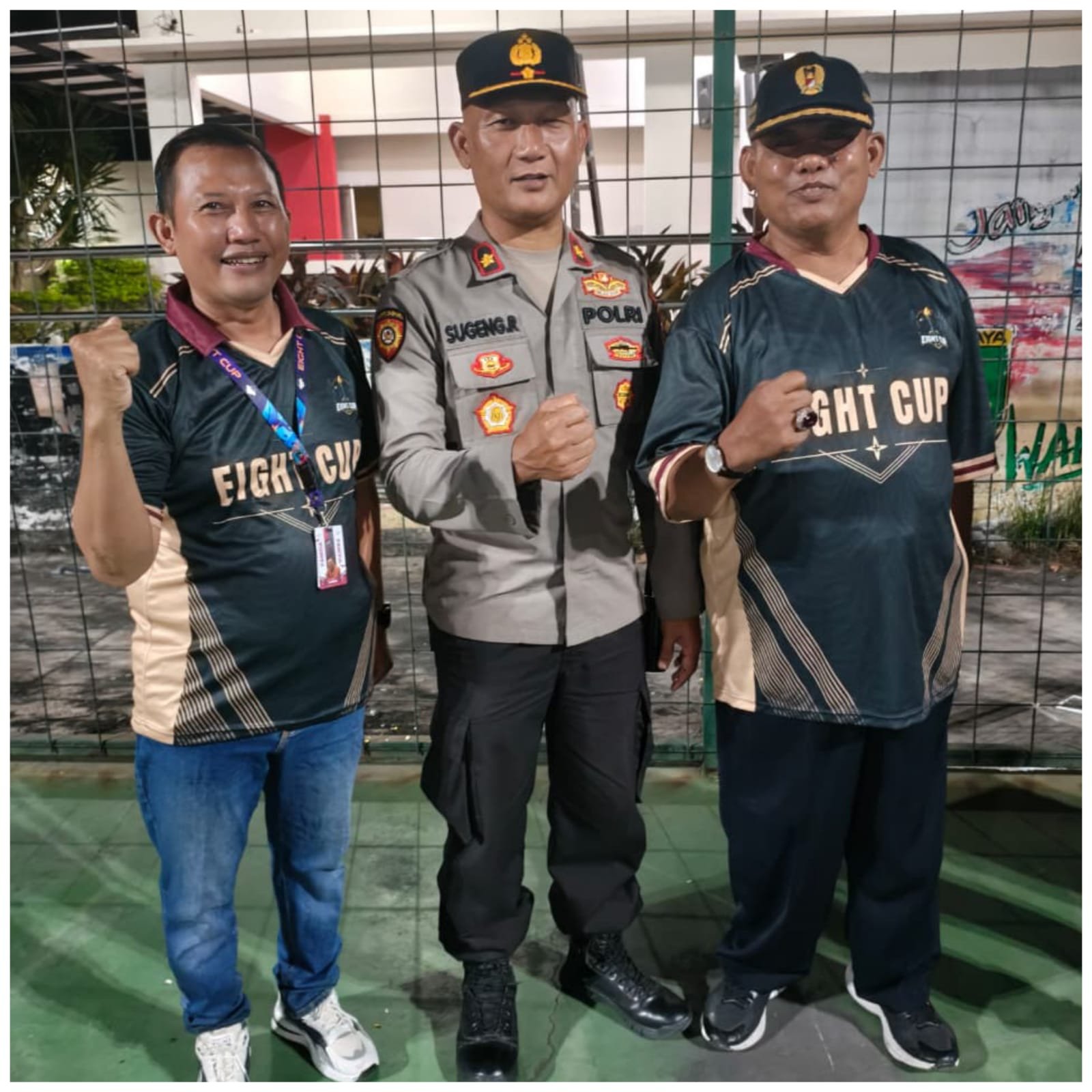 Hadiri Pembukaan EIGHT Cup 2026, Kapolsek Pakal Tekankan Sportivitas dan Kerukunan Warga